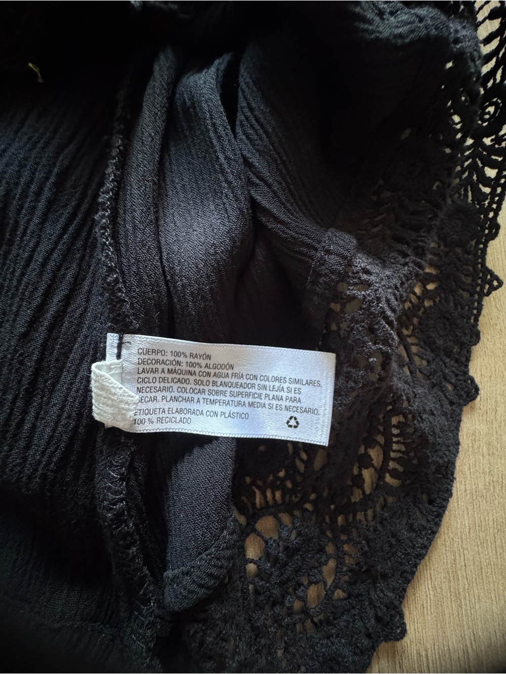 Mossimo Supply Co. Black Lace-Hem Swing Cami - Picture 8 of 8